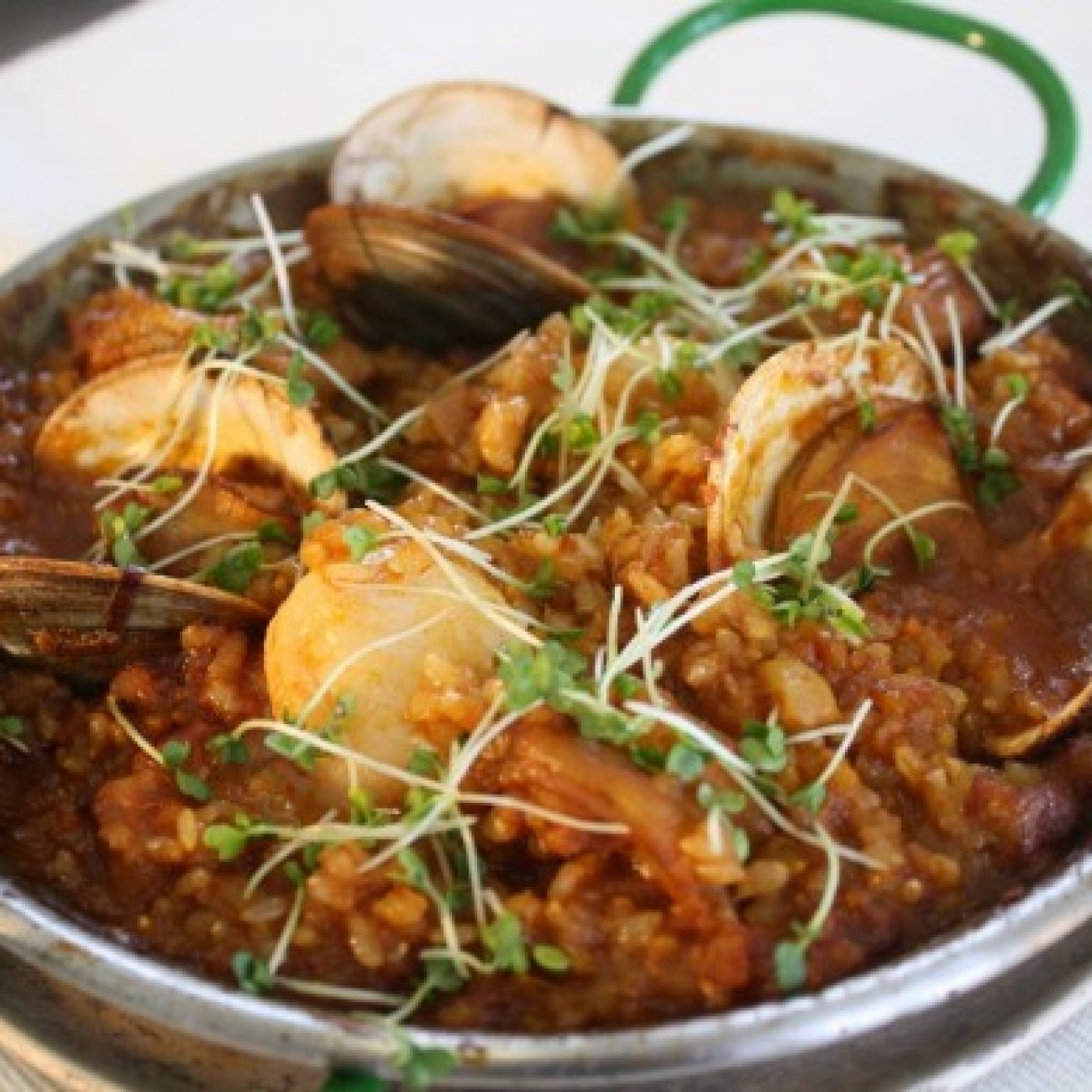 Seafood Paella for one