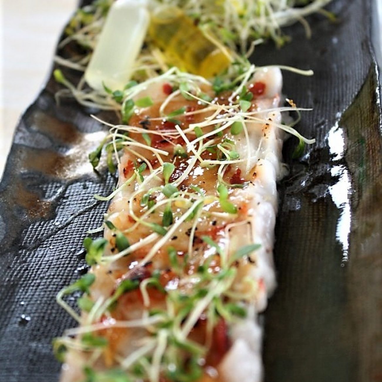 Sweet Chili Shrimp Carpaccio