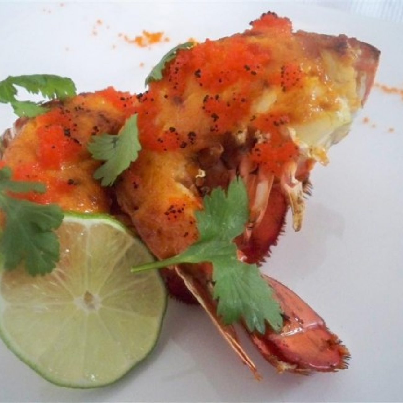 Spicy Lobster with Tobiko