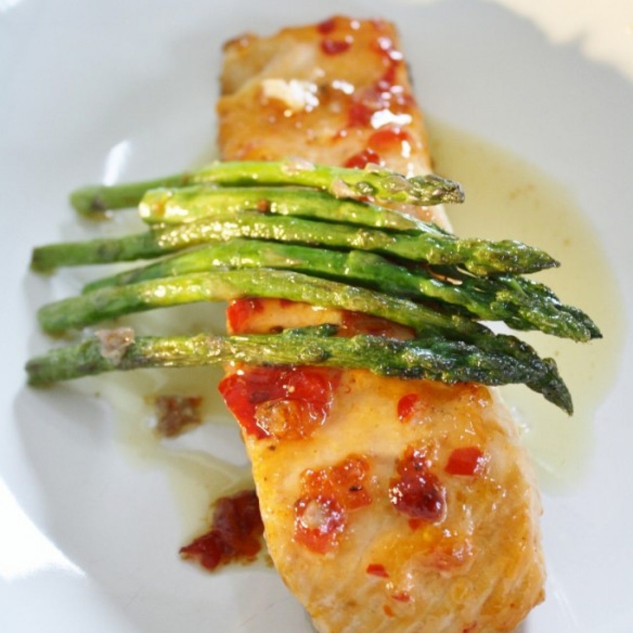 Sweet Chili Glazed Salmon