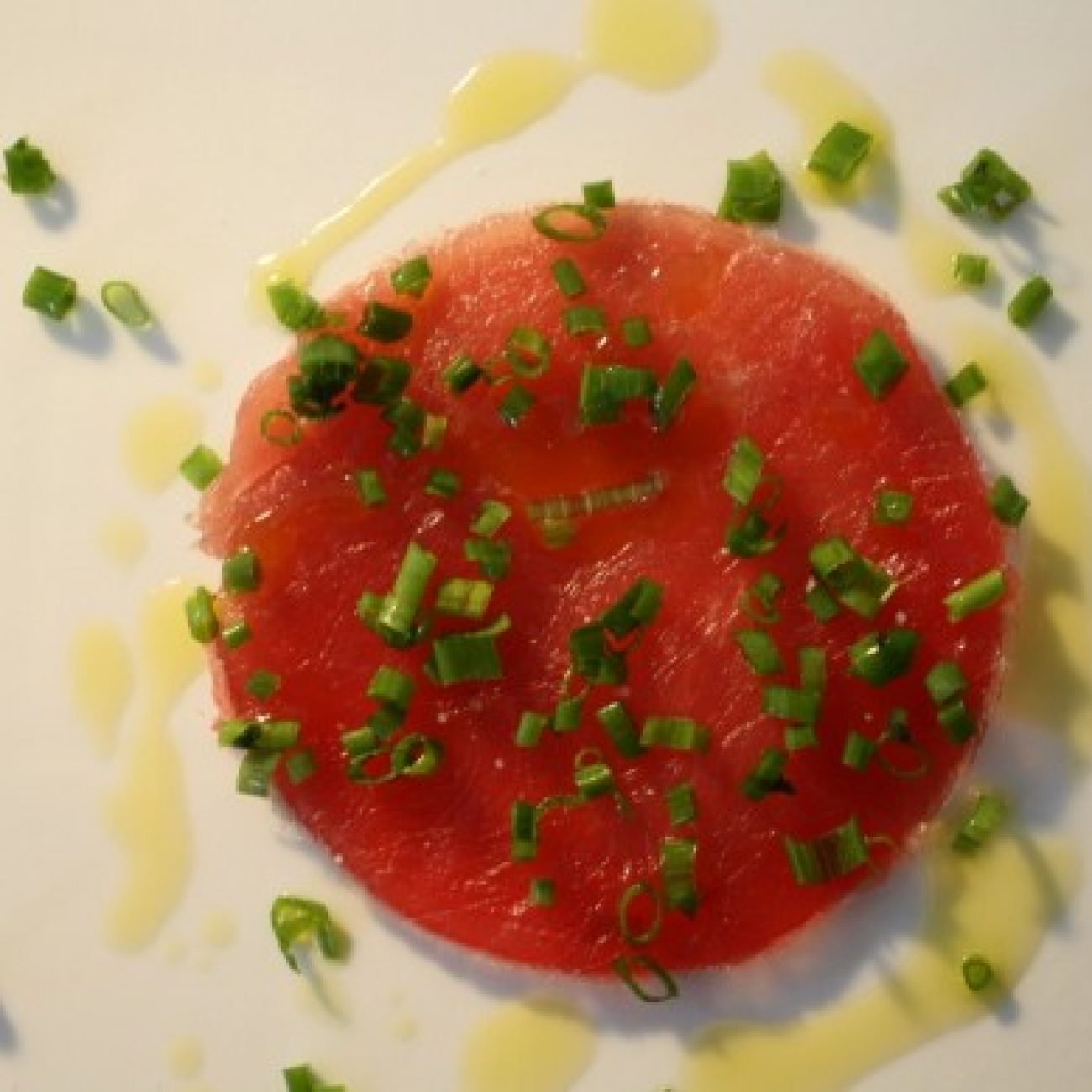 Simple Tuna Carpaccio