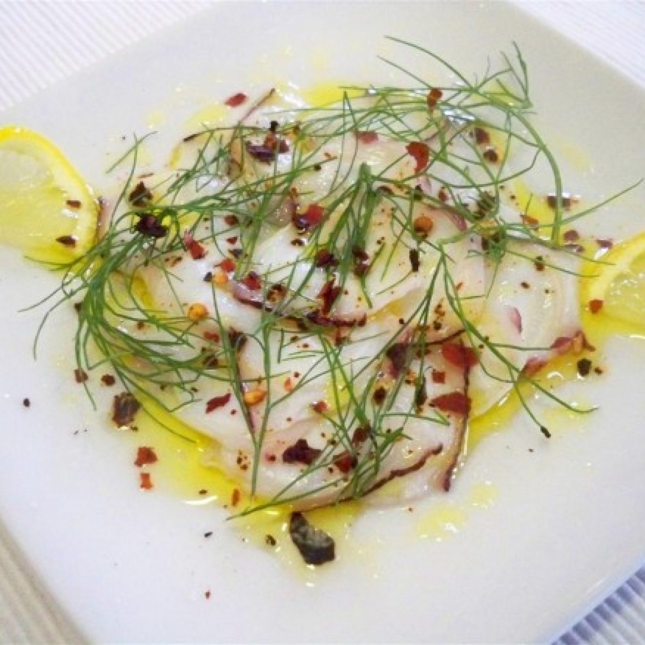Octopus Carpaccio