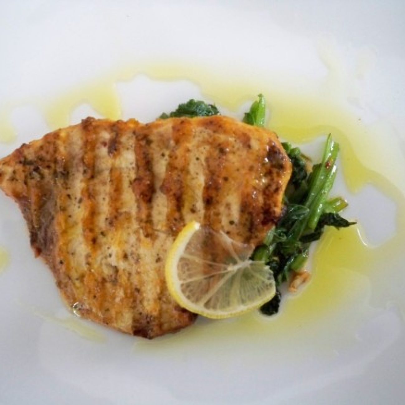 Grilled Marinated Swordfish