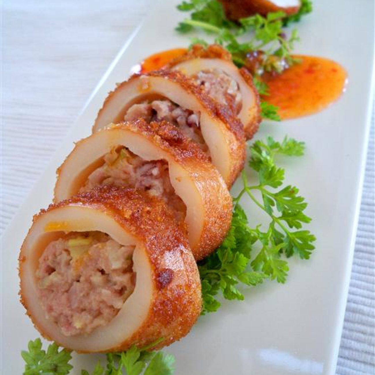 Stuffed Squid with Squid