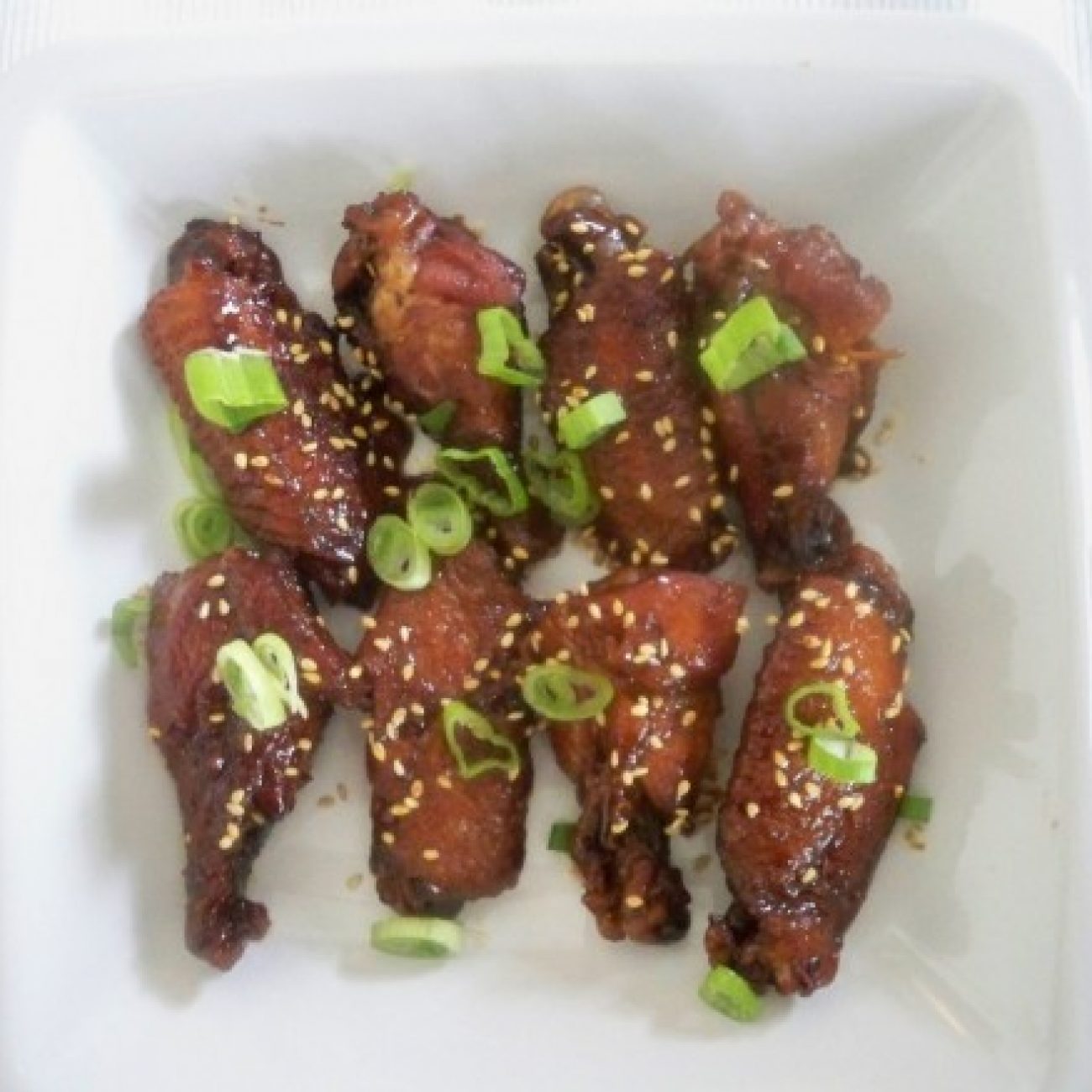 Sticky Asian Wings