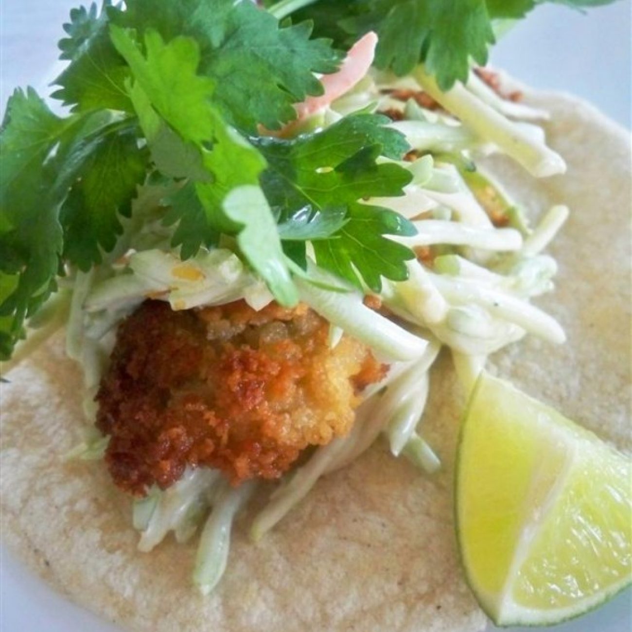 Fried Oyster Taco