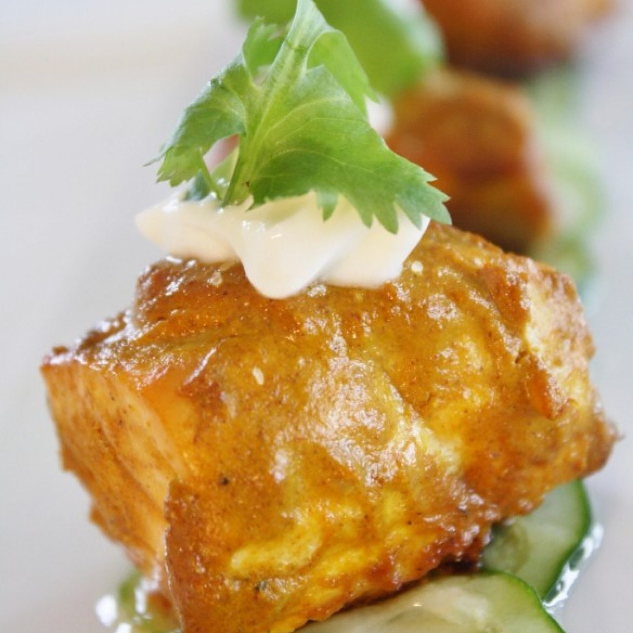 Tandoori Salmon Bites
