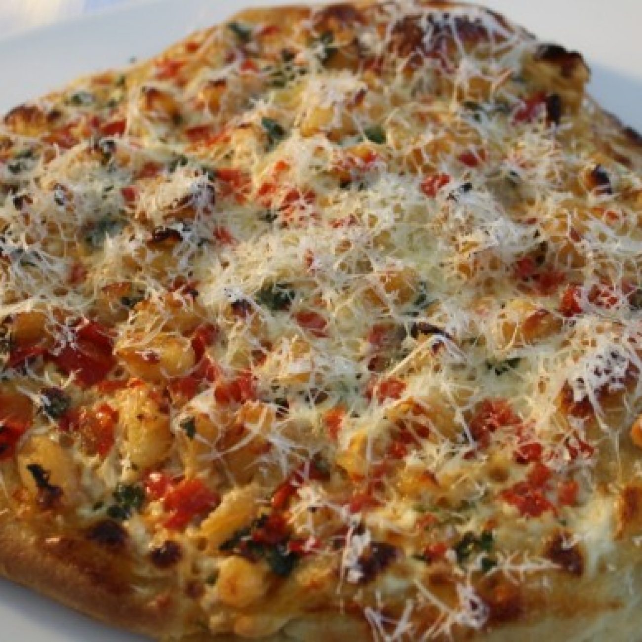 White Bean and Chili Flat Bread