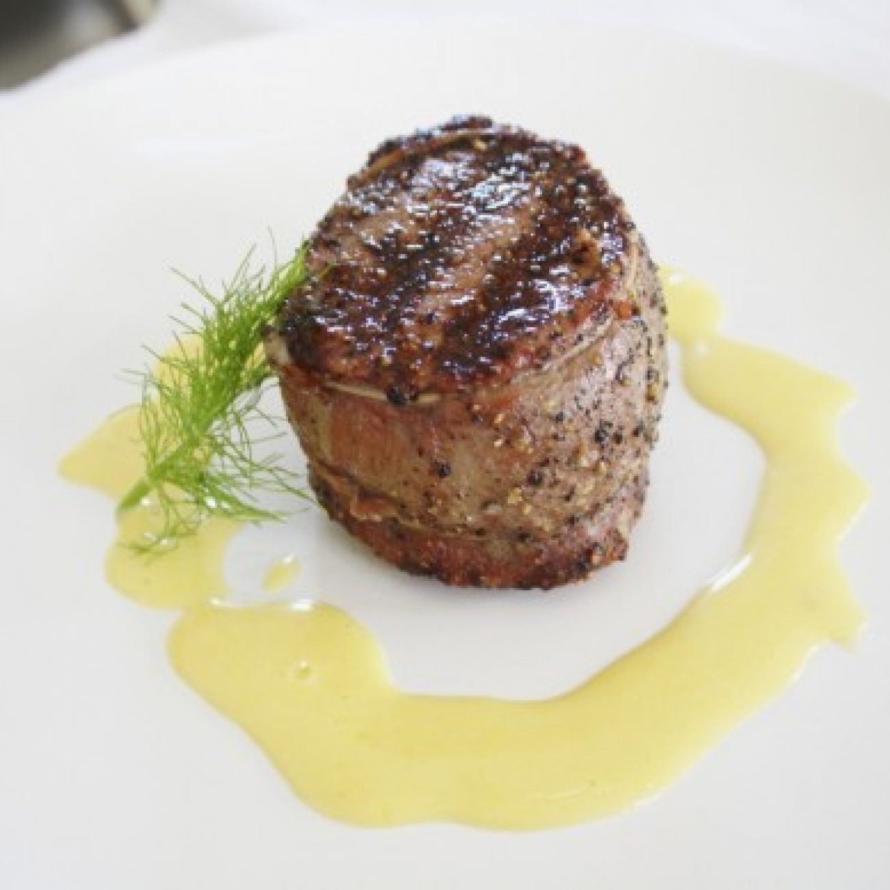 Filet Mignon with Orange Hollandaise