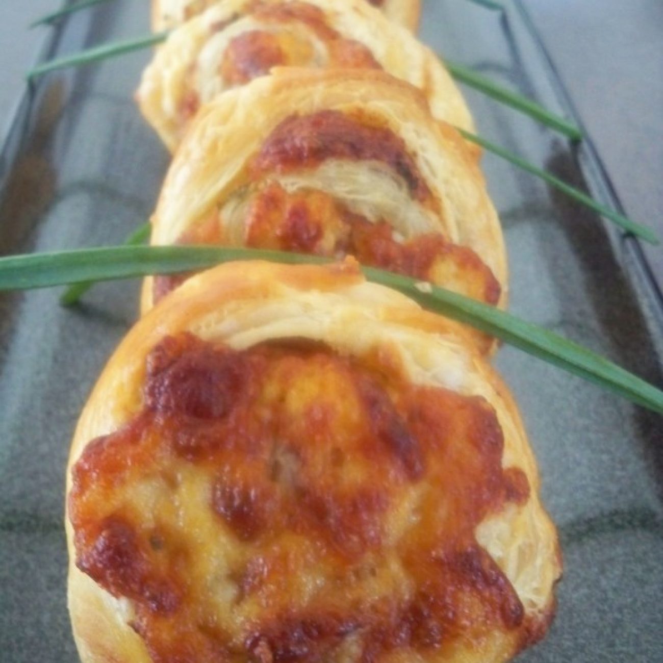 Puff Pastry Ham and Cheese Snacks