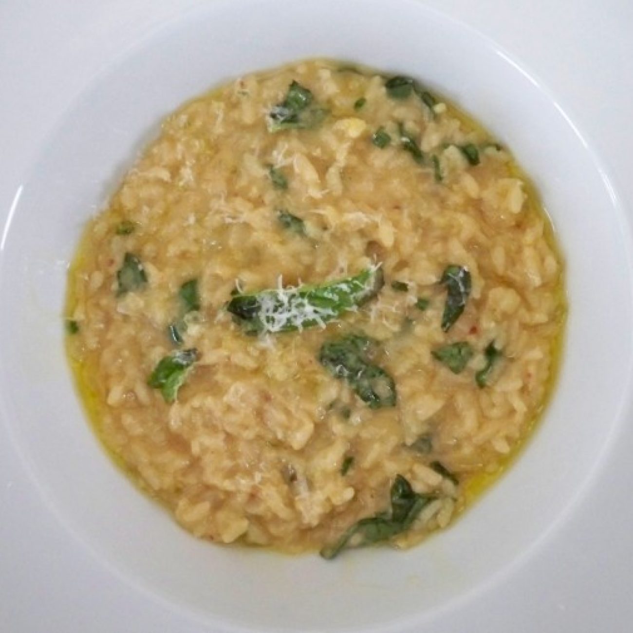 Lemon Basil Risotto