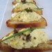 Truffle Deviled Egg on Olive oil toast