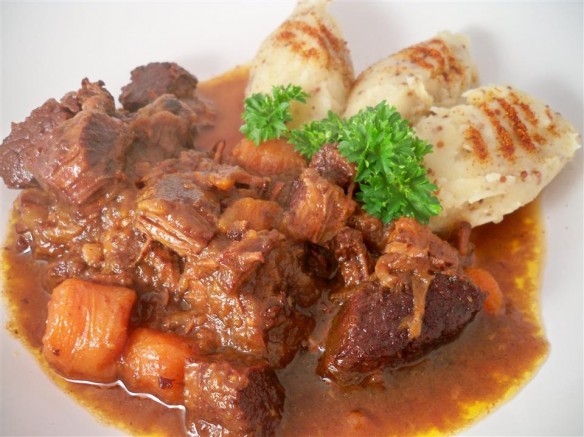 Beef Stew with Mustard Mash (Custom)