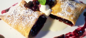 Blueberry Won Ton Pie (Custom)