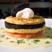 Caviar and Salmon Blini (Custom)