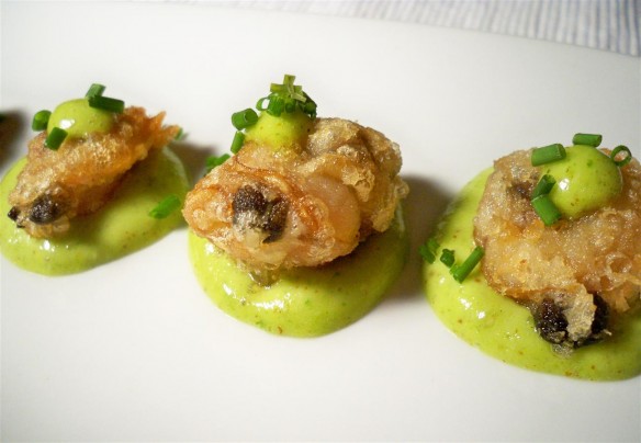 Crispy Clam and Scallion Sauce (Custom)