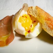 Cured ham with Egg and Tomato Bread (Custom)