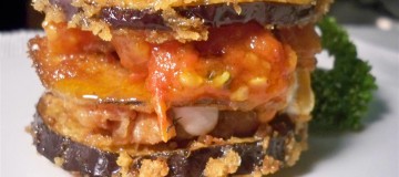 Deconstructed Eggplant Parmesan (Custom)