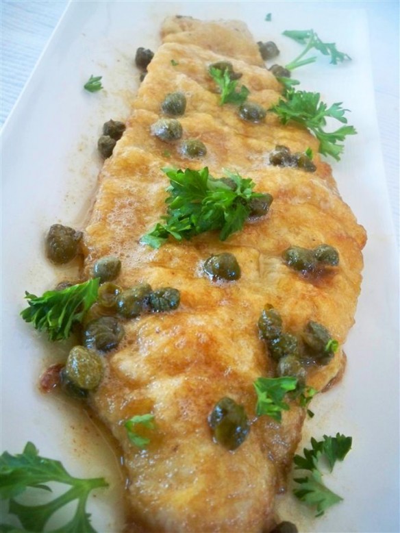 Dover Sole with Caper Butter (Custom)