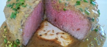 Filet of Beef with Pistachio Sauce (Custom)