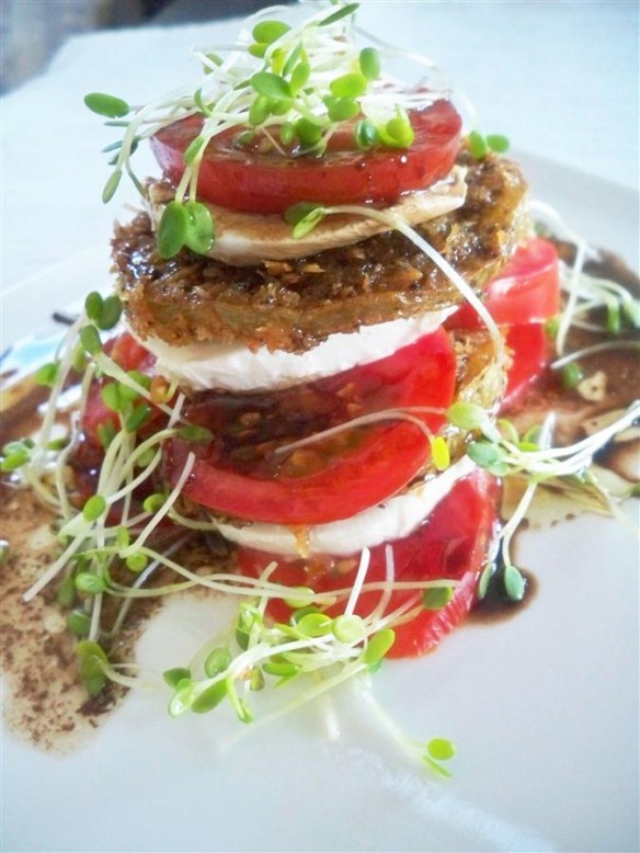 Fried Green Tomato Salad (Custom)