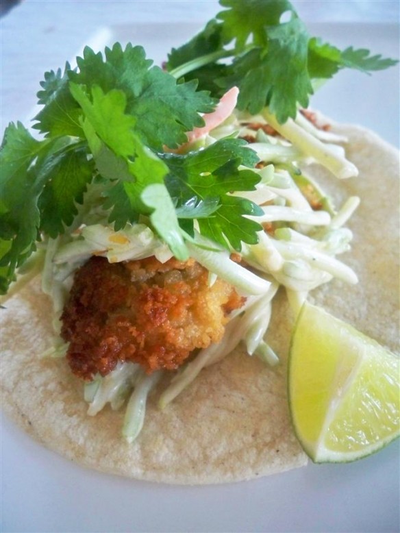 Fried Oyster Taco (Custom)