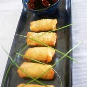 Mini Pork basil Egg Rolls (Custom)