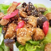 Mushroom and Chicken Salad (Custom)