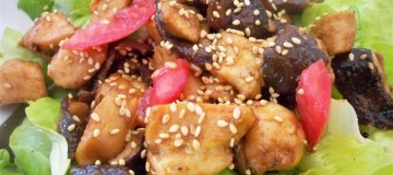 Mushroom and Chicken Salad (Custom)