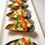 Mussles with Spicy Salsa (Custom)