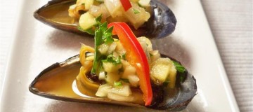 Mussles with Spicy Salsa (Custom)