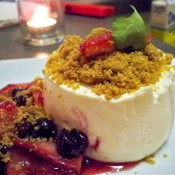 No Bake Cheesecake with Berry Compote (Custom)