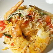 Pasta and Prawns (Custom)