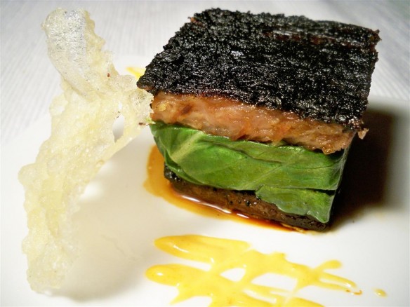 Pork Jowl with Sauteed Bok Choy (Custom)