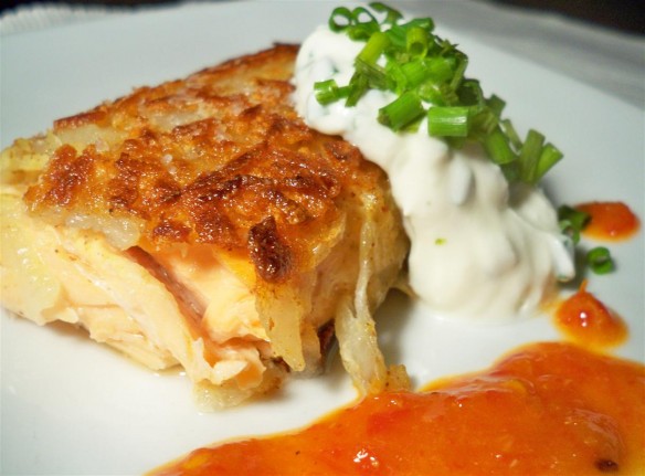 Potato Wrapped Salmon (Custom)