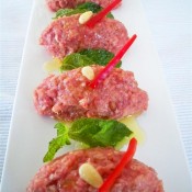 Raw Lamb Kebbeh (Custom)