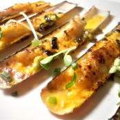 Razor Clams with Spicy Sauce (Custom)