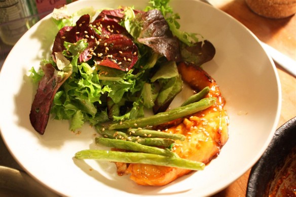 Roasted Asian style salmon (Custom)