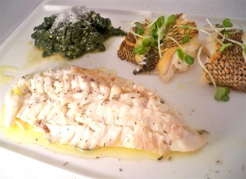 Roasted Striped bass (Custom)