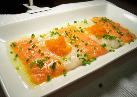 Salmon and Scallop Ceviche (Custom)