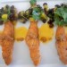 Salmon with blackbean mango salsa and chipolte butter (Custom)