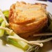 Scallop Stuffed Salmon Wellington with steamed Asparagus (Custom)