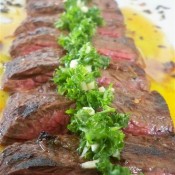 Skirt Steak with chimichuri (Custom)