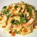 Smoked salmon pasta with chili and lime (Custom)