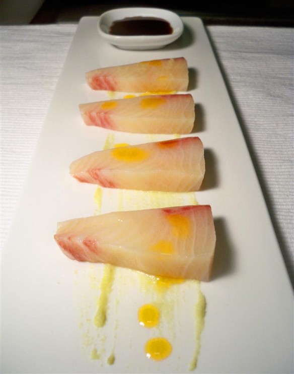 Spicy Hamachi Sashimi (Custom)