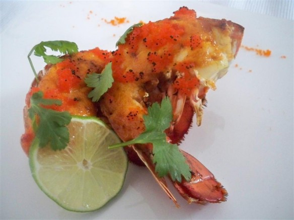 Spicy Lobster with Tobiko (Custom)