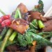 Stir fry rib eye and Chinese broccoli (Custom)