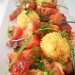 Tomato Salad with goat cheese, pancetta and walnuts (Custom)