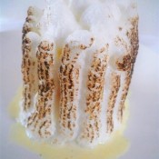 Vanilla Ice Cream and Mango Sorbet Baked Alaska (Custom)