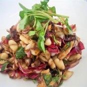 White Bean and Grilled Salmon Salad (Custom)